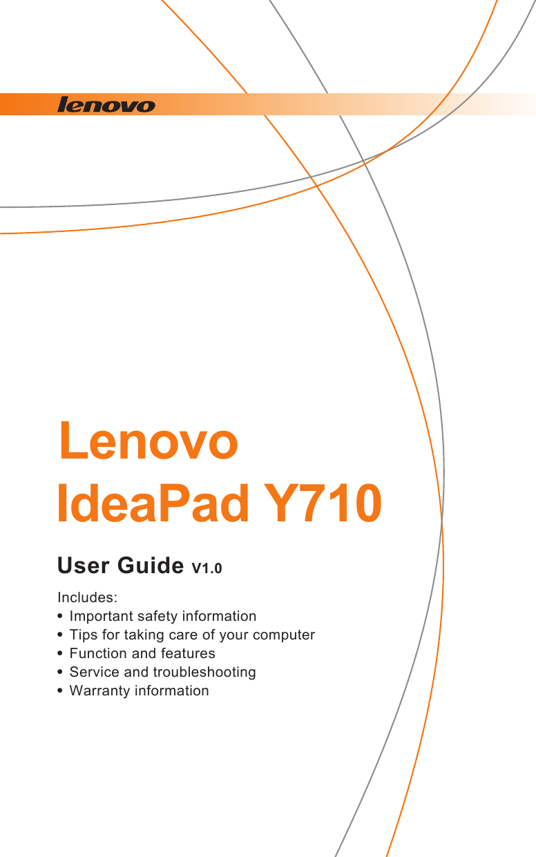 Lenovo Y710 User Guide In English IdeaPad UG_en Manual Laptop (ideapad
