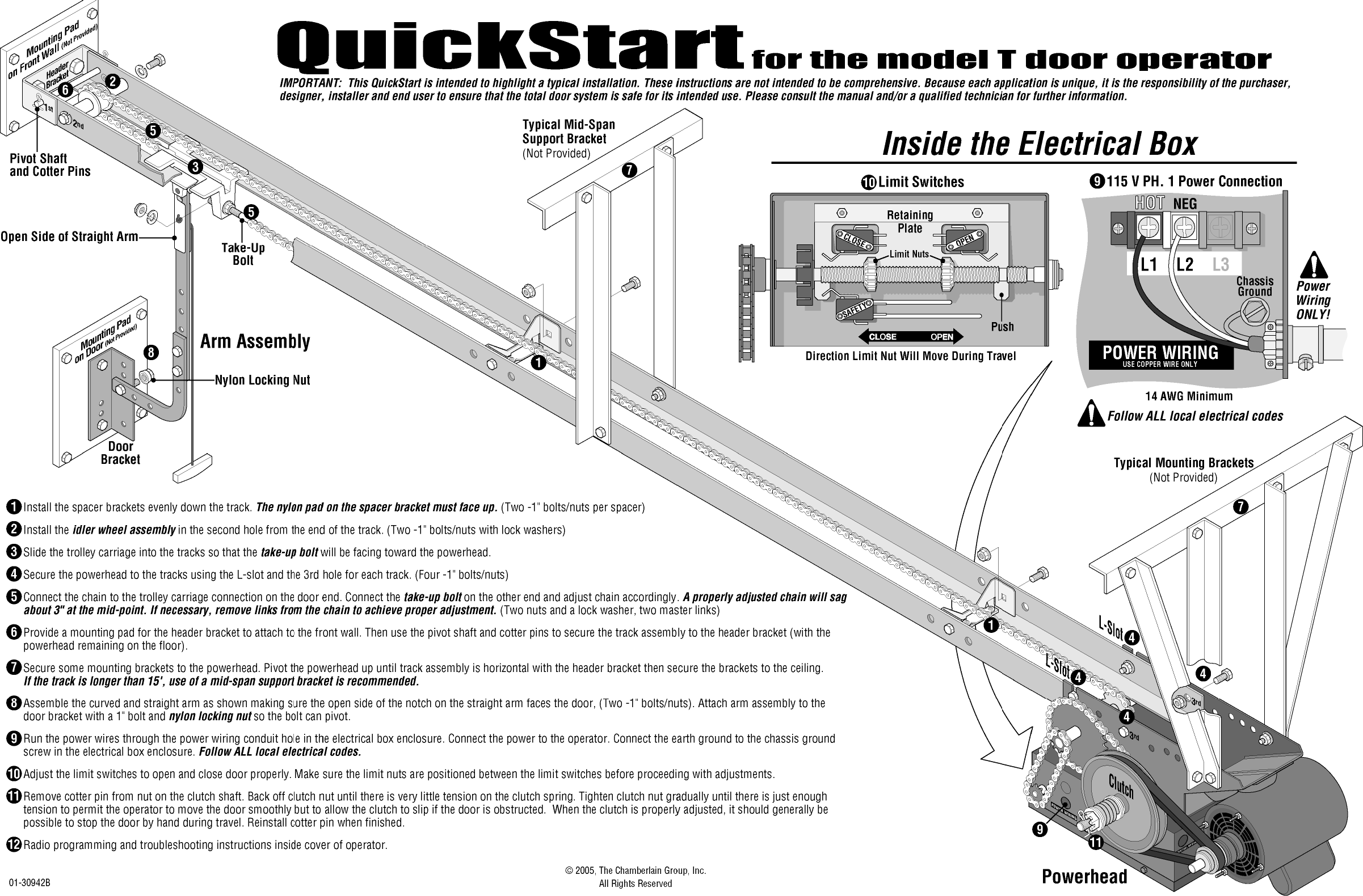 Liftmaster L3 Quick Start Guide