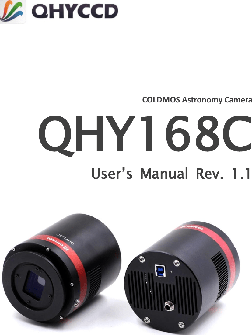 Light Speed Vision QHY168C Camera User Manual