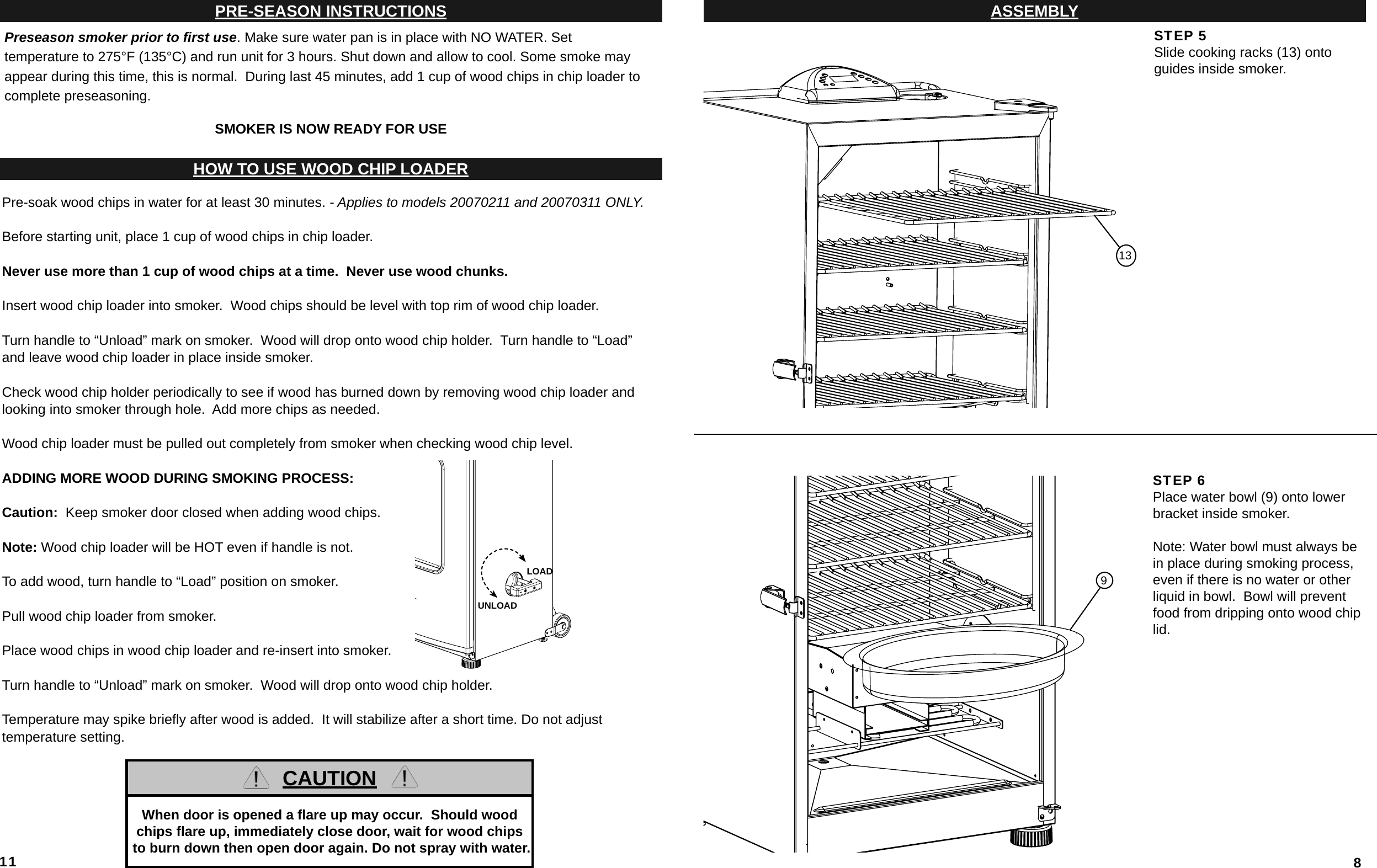 Masterbuilt ESQ3040R2 40" Electric Smoker with RF User Manual 08102010
