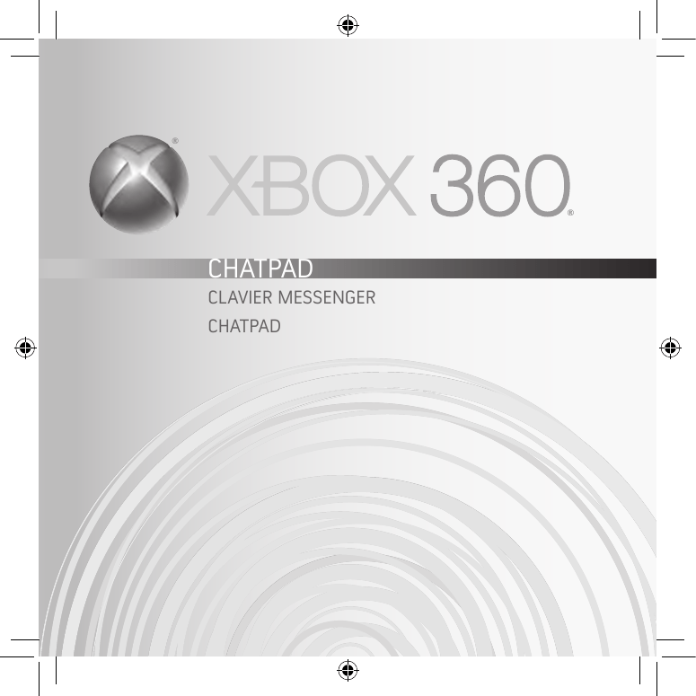 Microsoft Xbox 360 Chatpad User Guide