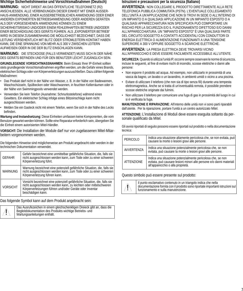 Mitel Networks MODULE1 Cordless Telephone Base Module User Manual
