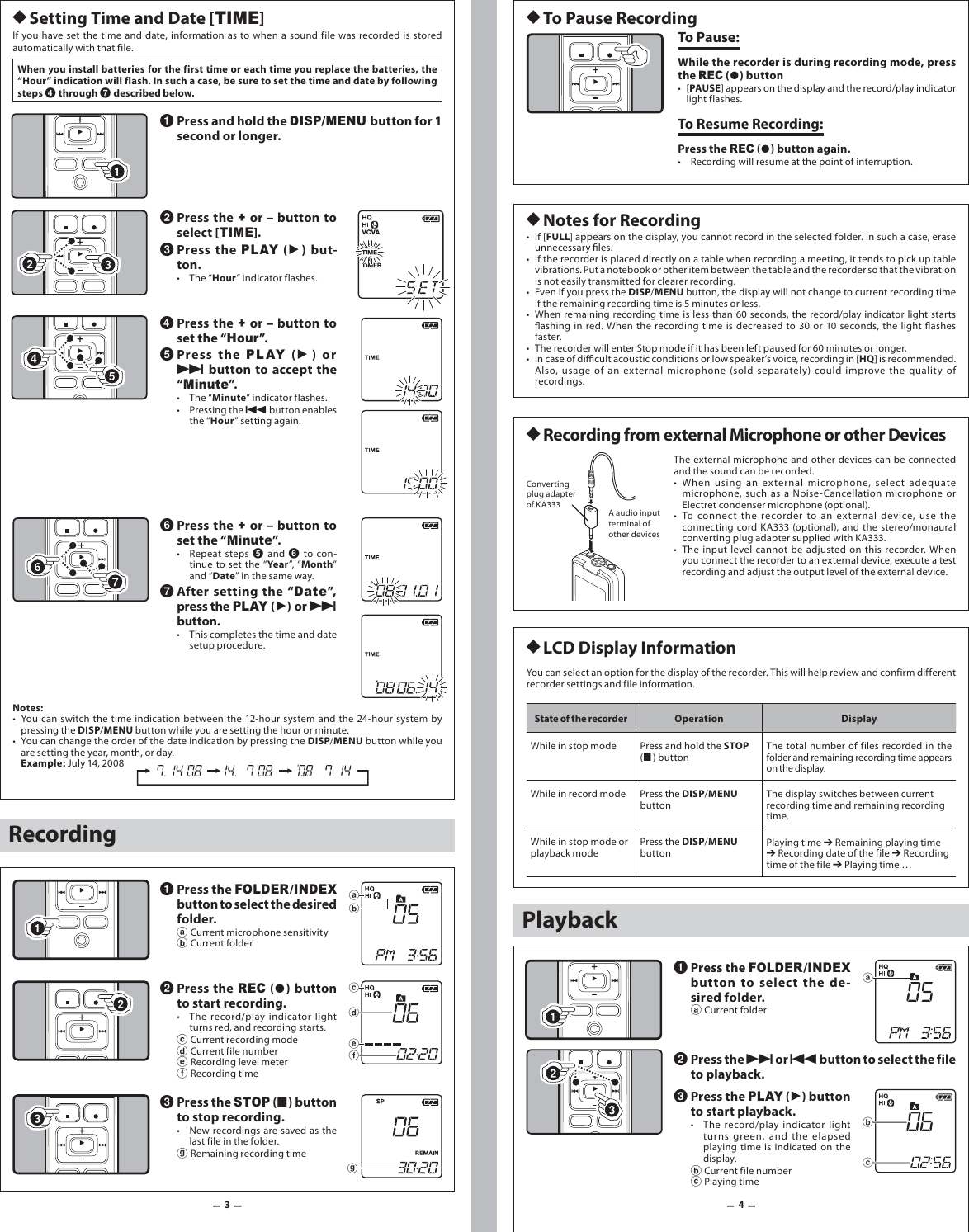 Olympus Vn 6000 Instructions 6500_VN 6000_VN 5500_VN 5000_PF