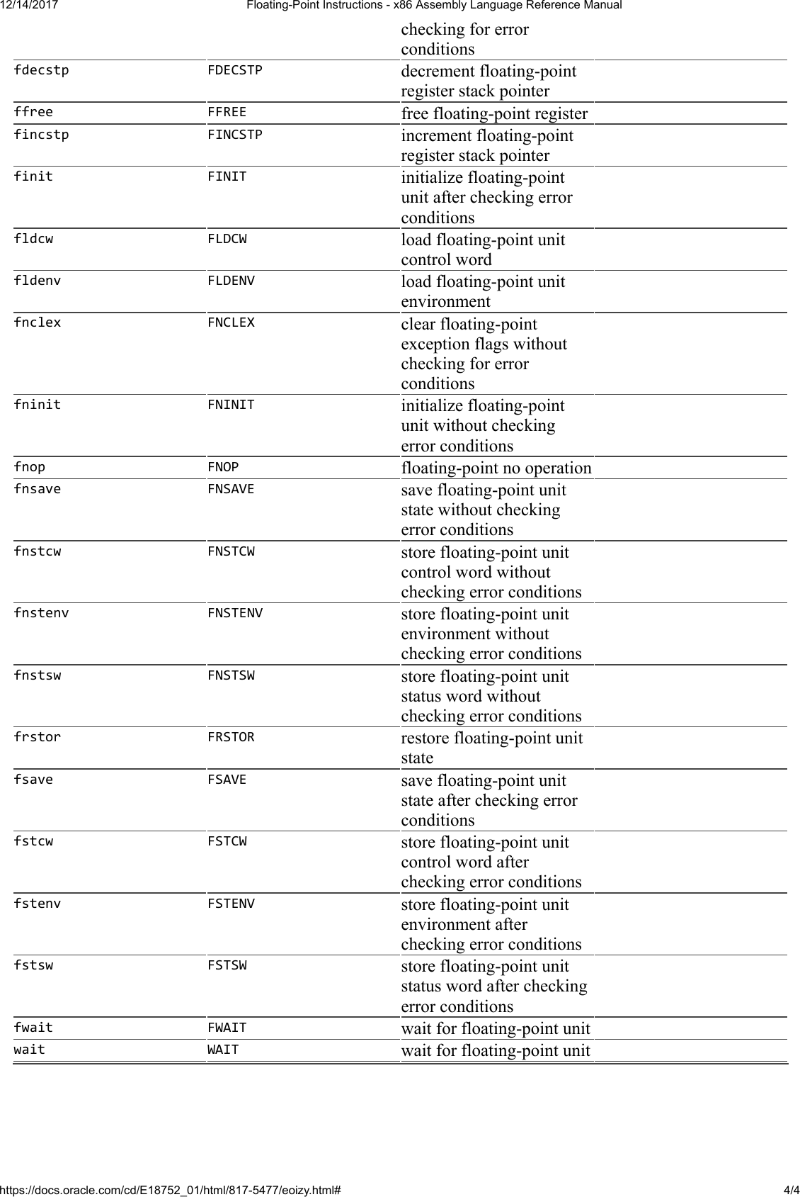 arm assembly language reference