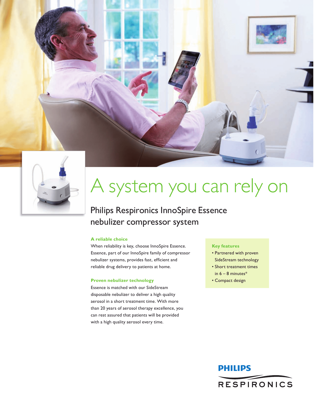 Philips 1099966 User Manual Innospire Essence Data Sheet Int Eng Inno Spire