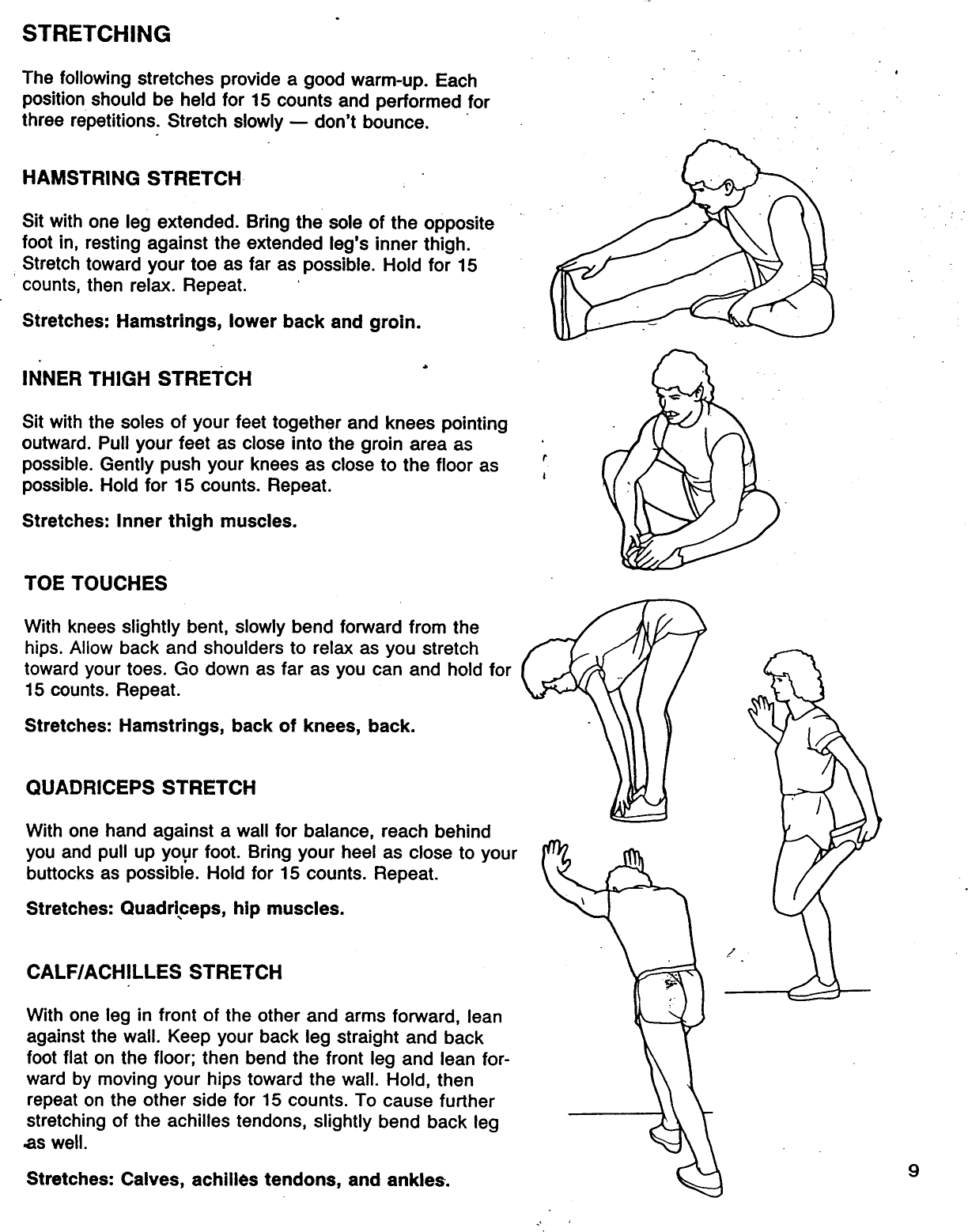 Proform Pf411300 Tailwind Bike Users Manual
