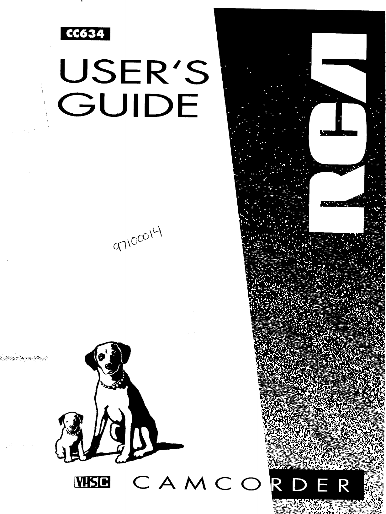 RCA CC634 User Manual CAMCORDER Manuals And Guides 97100014