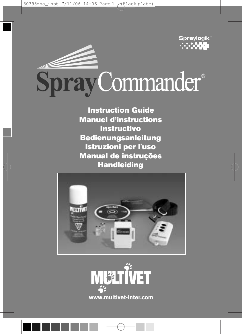 Radio Systems DSP16022 Spray Commander (916.5MHz Transmitter) User