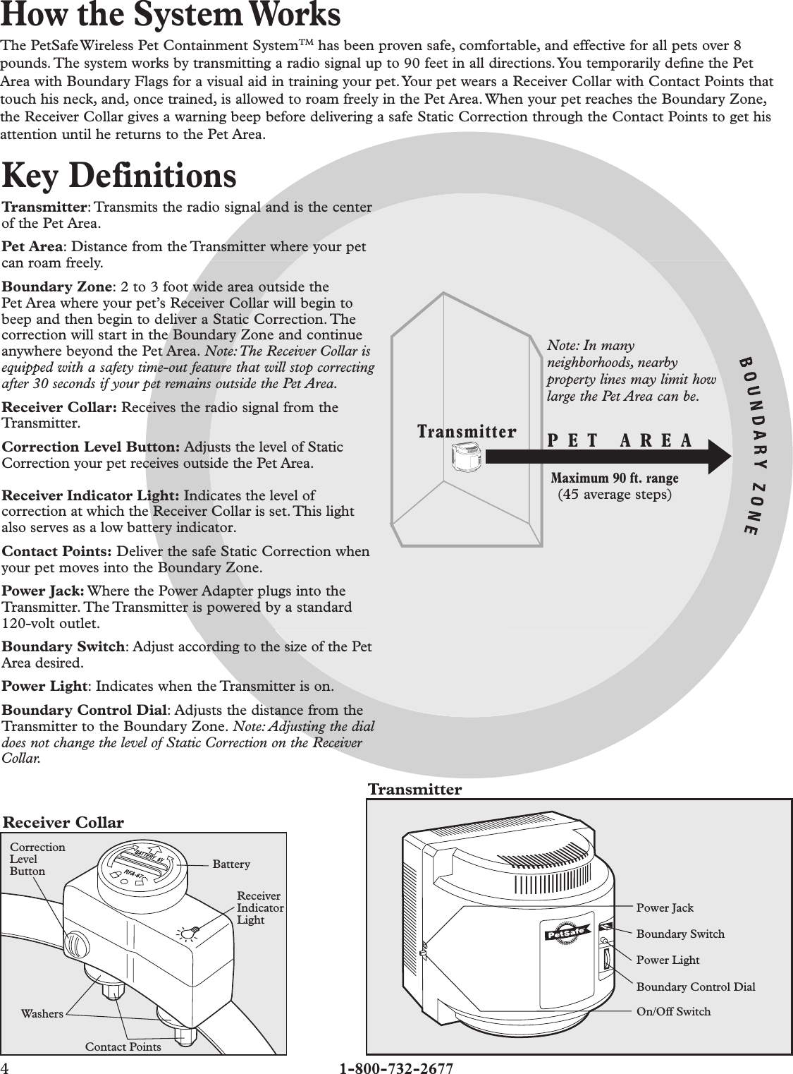 Radio Systems IF101 PetSafe Wireless Pet Containment System User Manual 400 650 3 indd