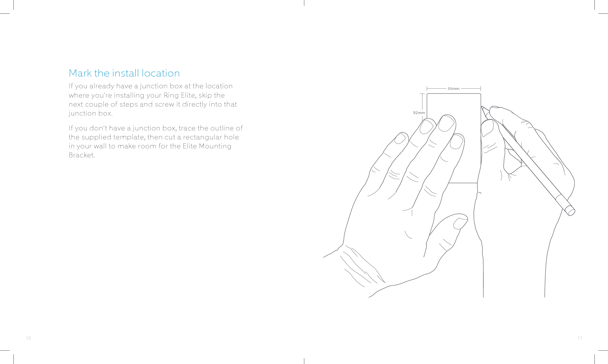 Ring BHAJB001 Video Doorbell Elite User Manual Ring Video Doorbell Setup and Installation Guide