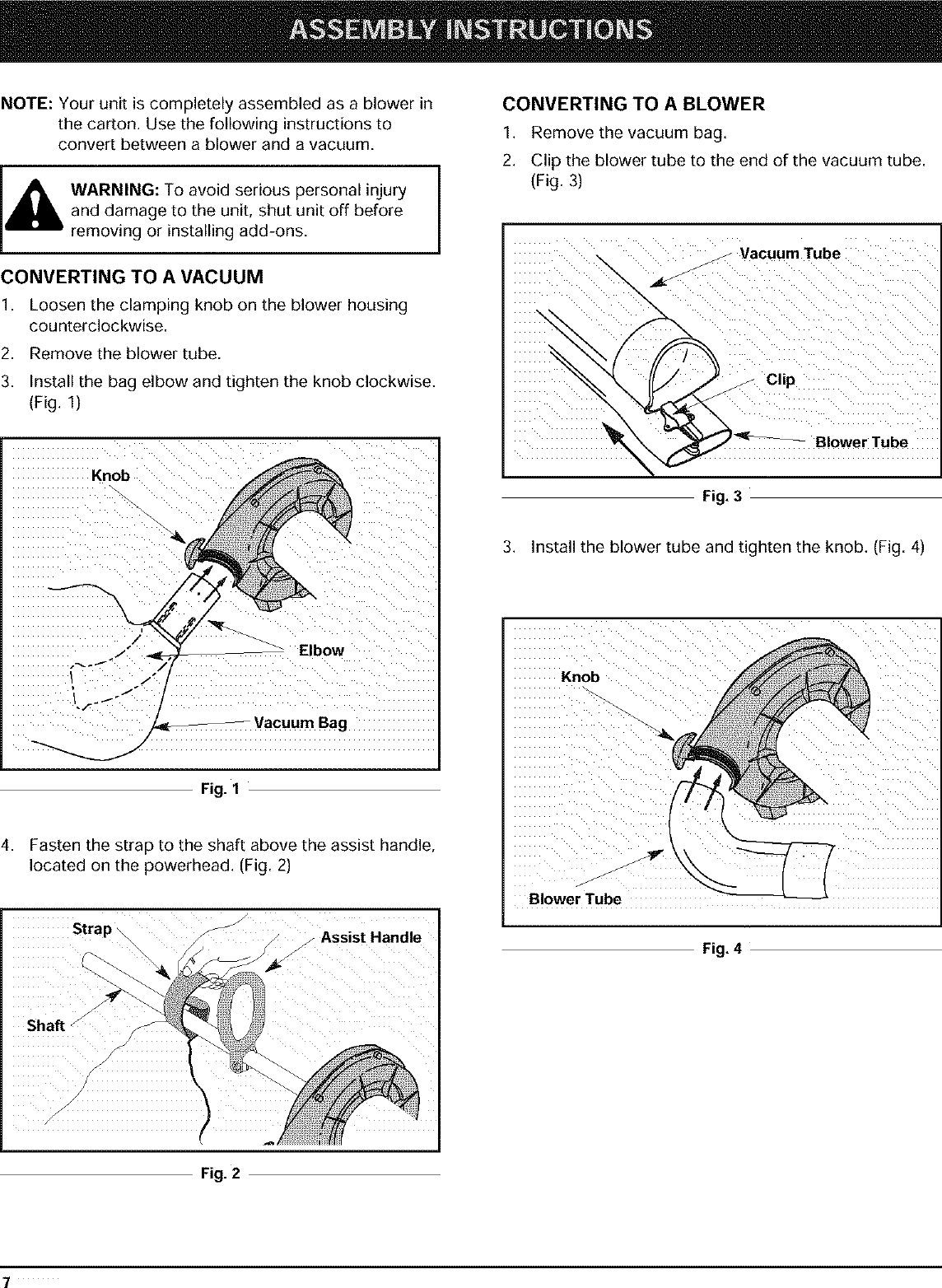 Ryobi BV720R User Manual BLOWER/VACUUM Manuals And Guides L0403047