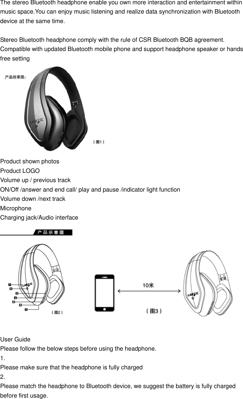 Sentey LS4560 BTrek H9 User Manual