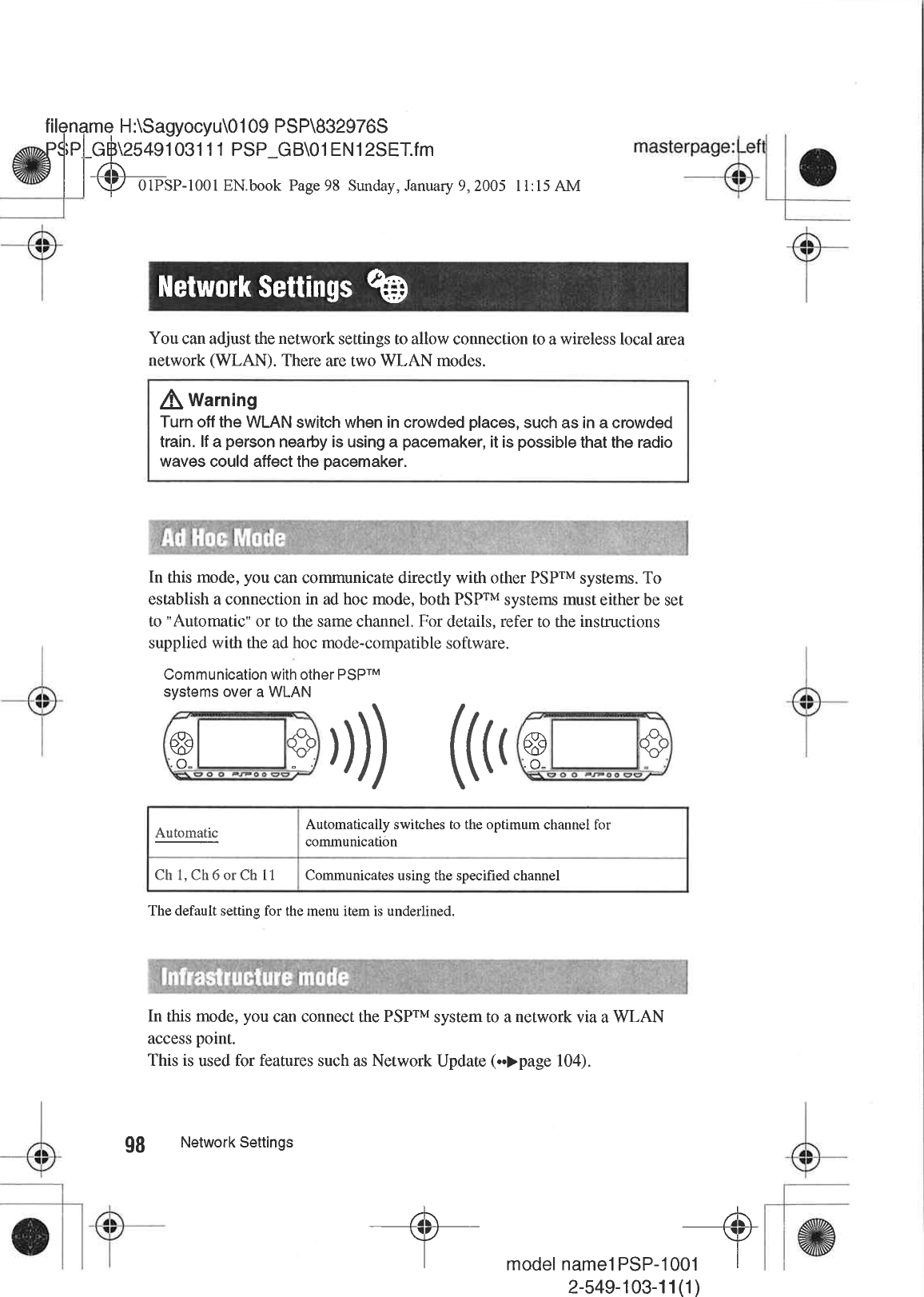 Sony PSP1001 PSP User Manual Part 4
