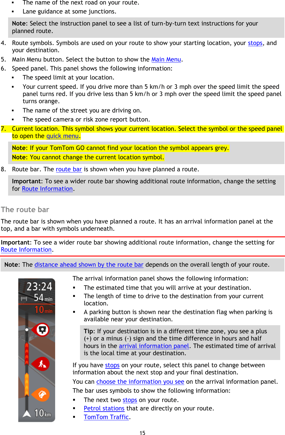 TomTom 4BA63 GPS Navigation System with WLAN and BT/BLE User Manual