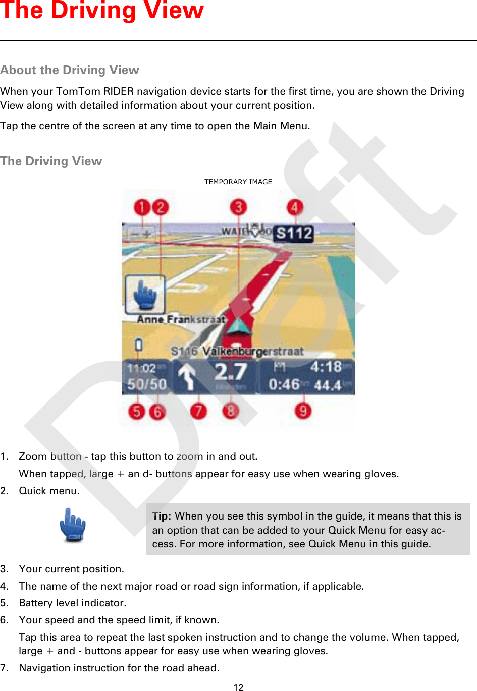 TomTom 4GD00 GPS Navigation System User Manual TomTom RIDER