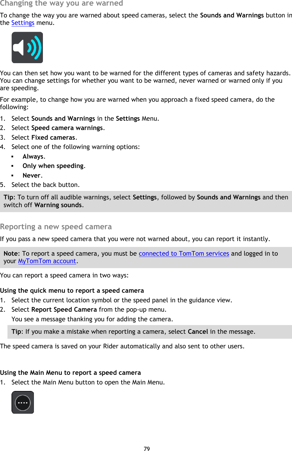 TomTom 4GE40 TomTom GPS Navigation System User Manual TomTom Rider