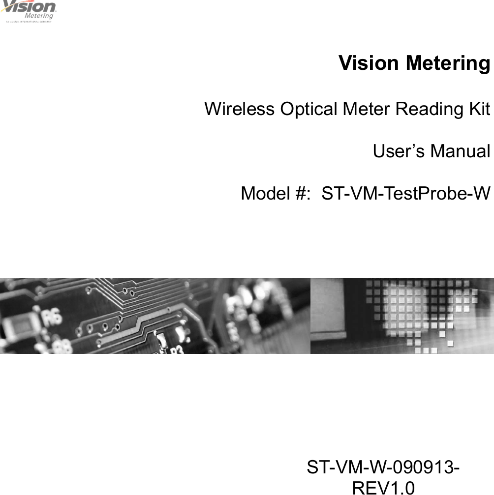 Vision Metering VM2014 Power Meter Optical Reader User Manual Manual