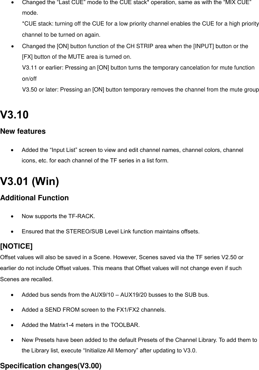Yamaha Previous_tf_editor_version_information TF Editor Previous