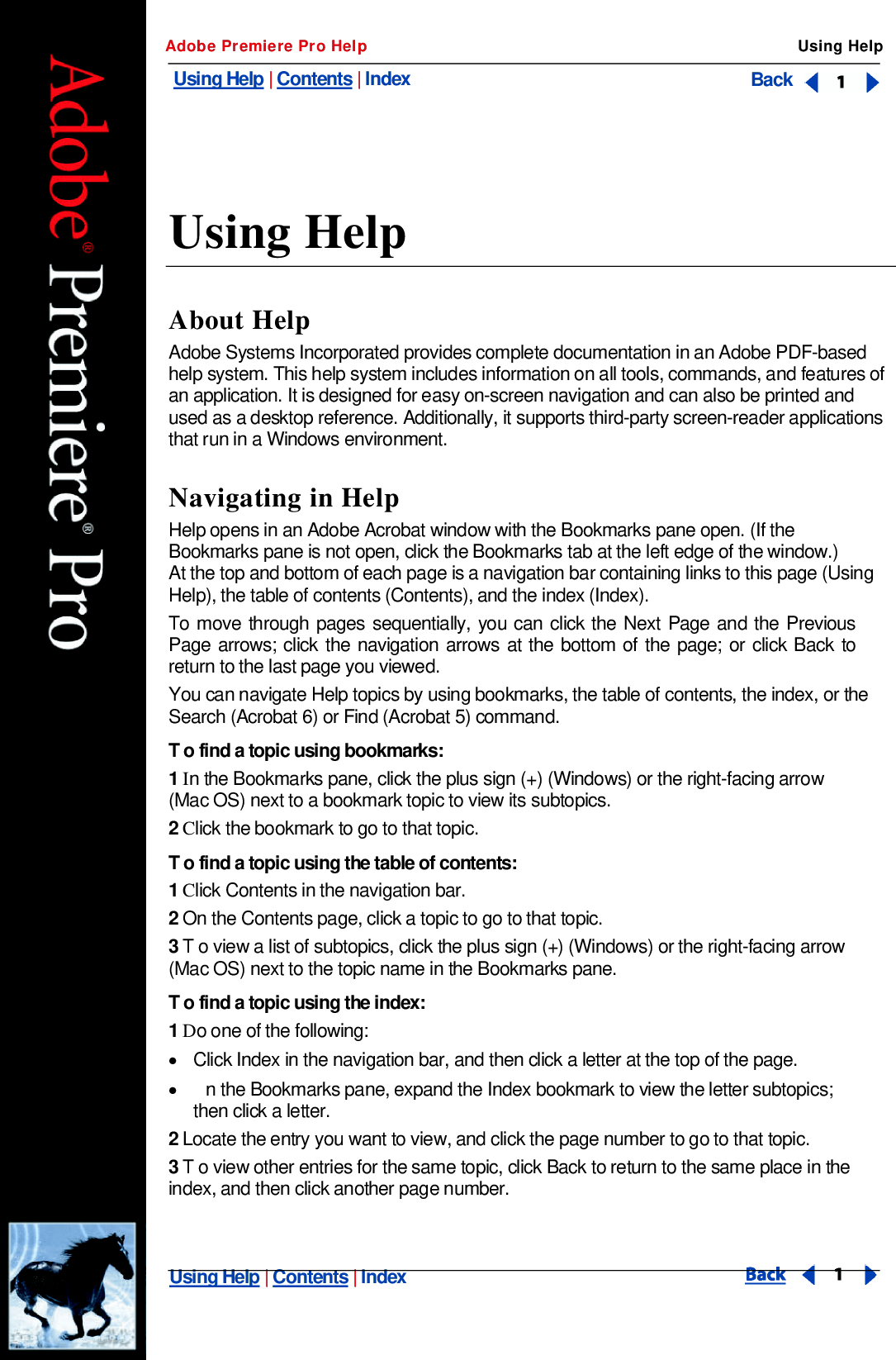 Adobe Premiere 7.0 Instruction Manual Pro V7.0