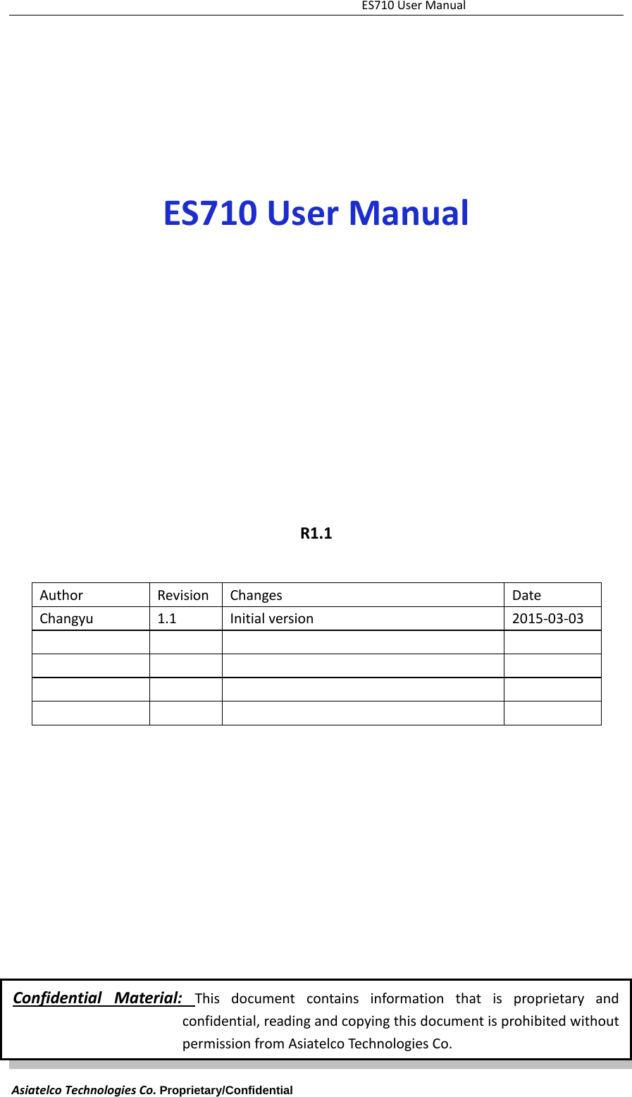 eSky wireless ES710 GPS Tracker User Manual ES710