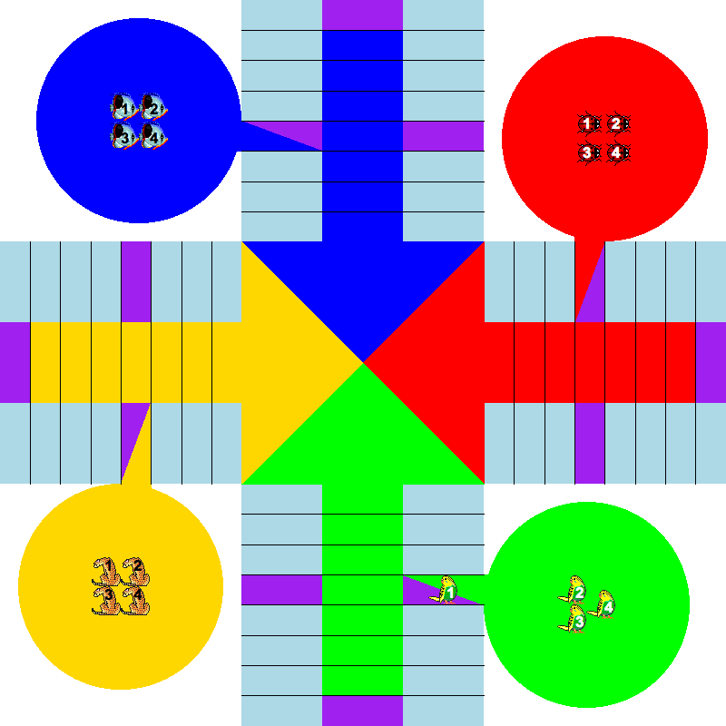 CSPP 51090 & CMSC 22001 Parcheesi Rules