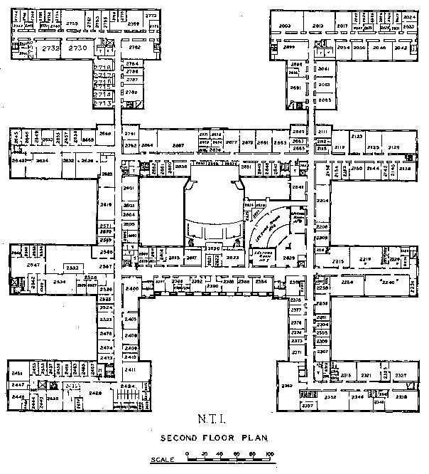 Floor Plans NU's Technological Institute.