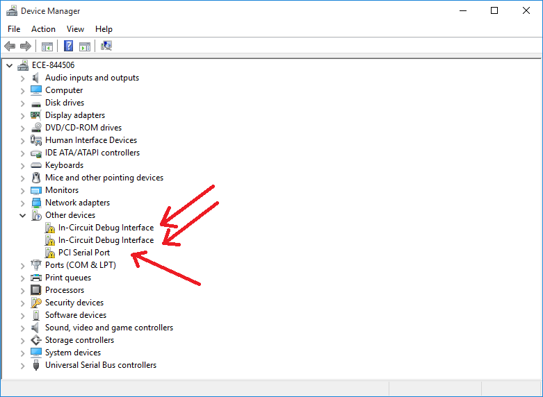 How to install windows drivers for the LaunchPad on Windows 10