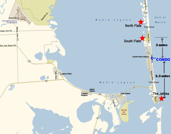 Introducir 131+ images south padre island map Viaterra.mx