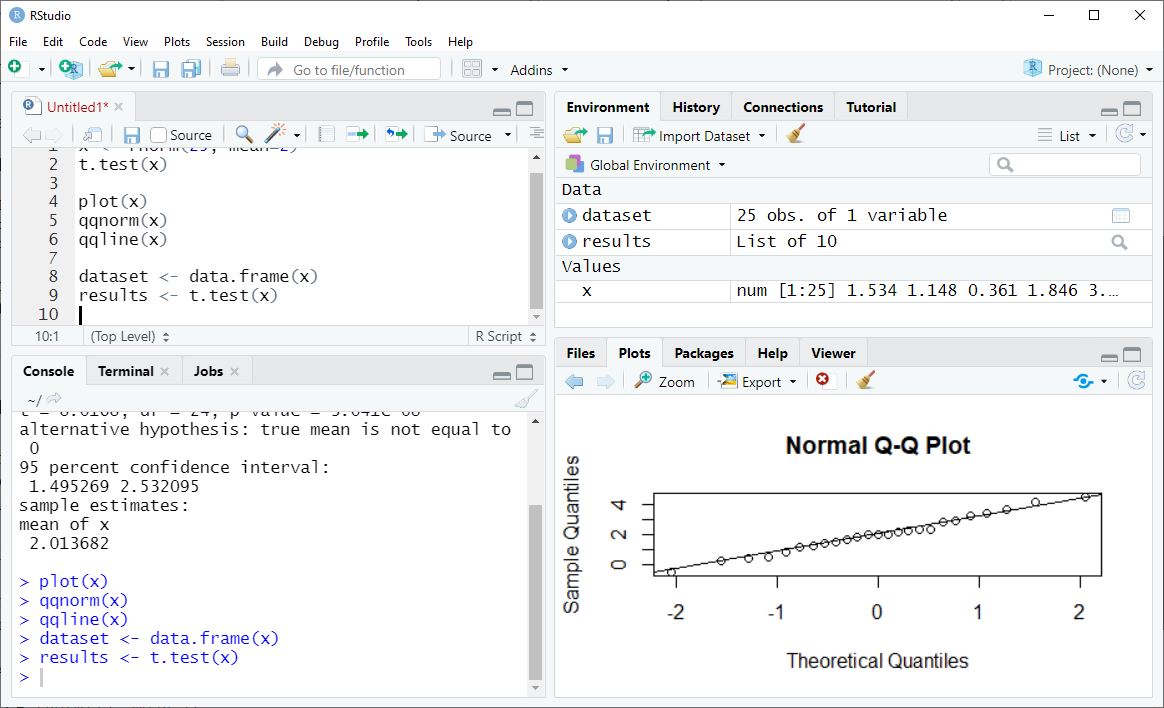 R Basics with RStudio