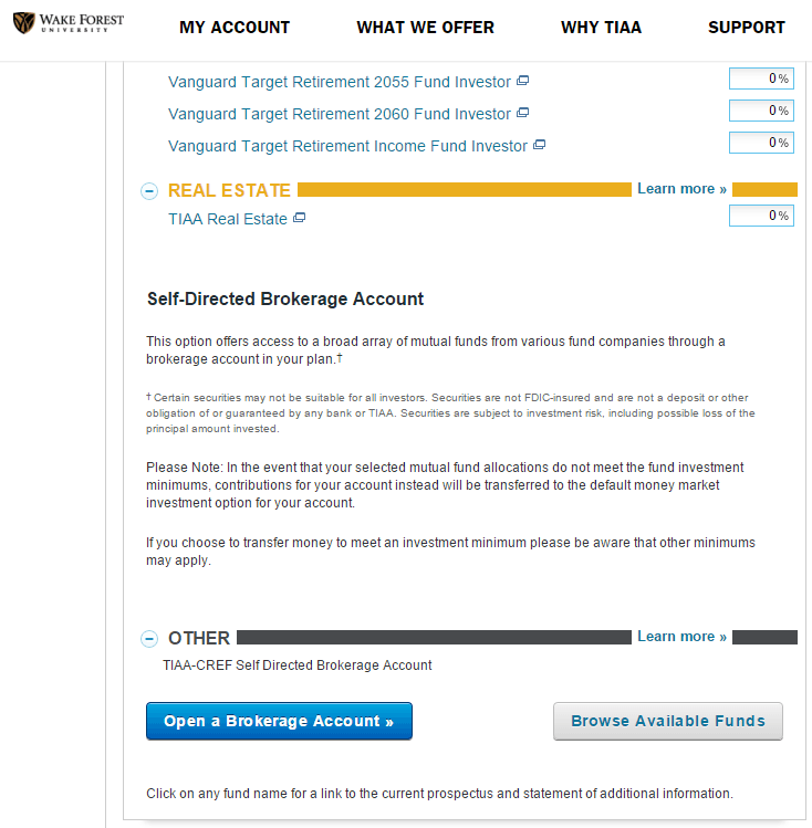 TIAA Missing Manual
