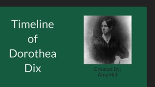 Timeline of Dorothea Dix at emaze Presentation