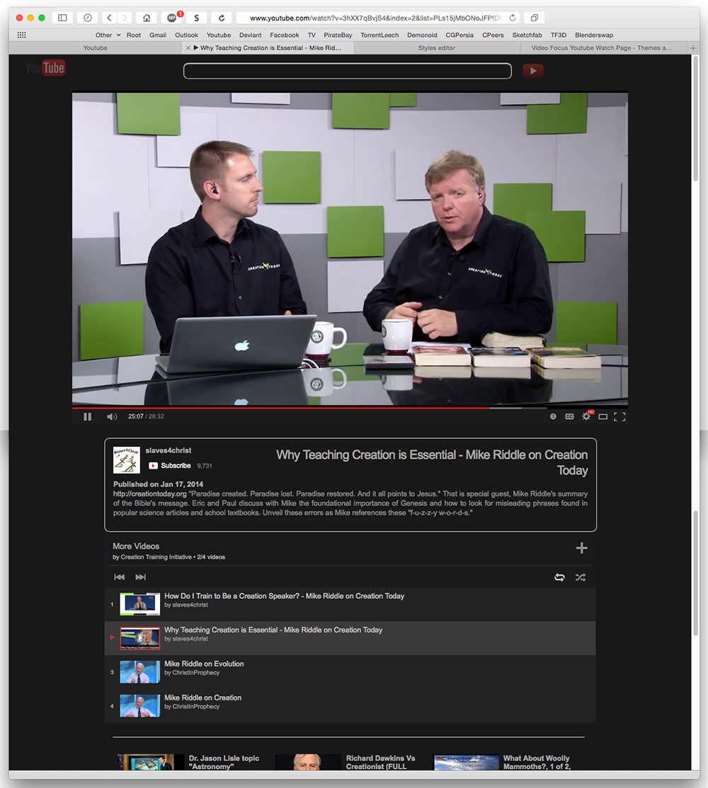 Video Focus Youtube Watch Page | Userstyles.org