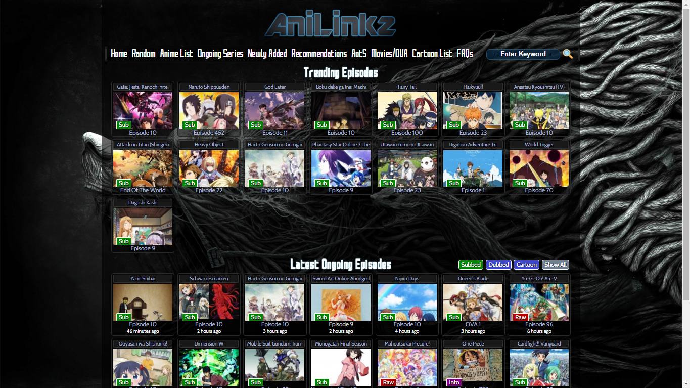Anilinkz Anime Blue Mist