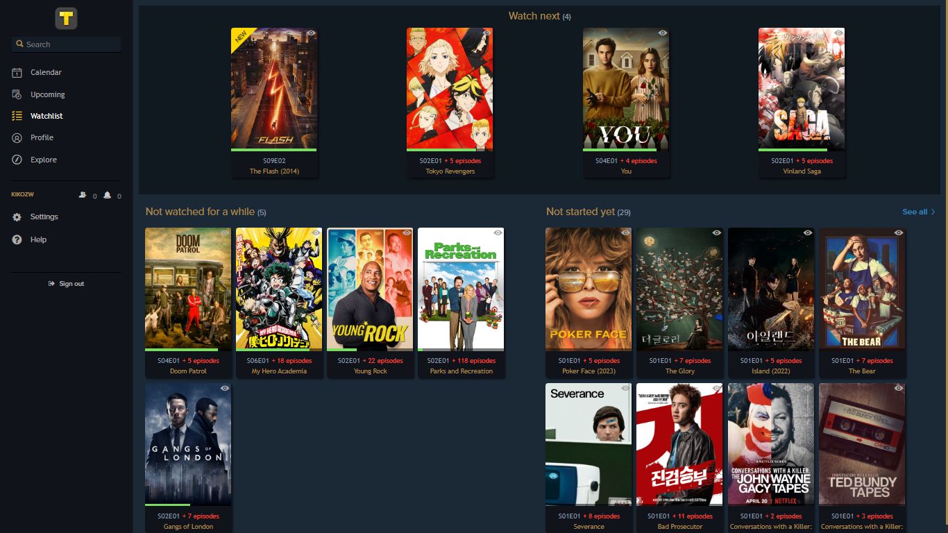 TV Time Night Mode — UserStyles.world