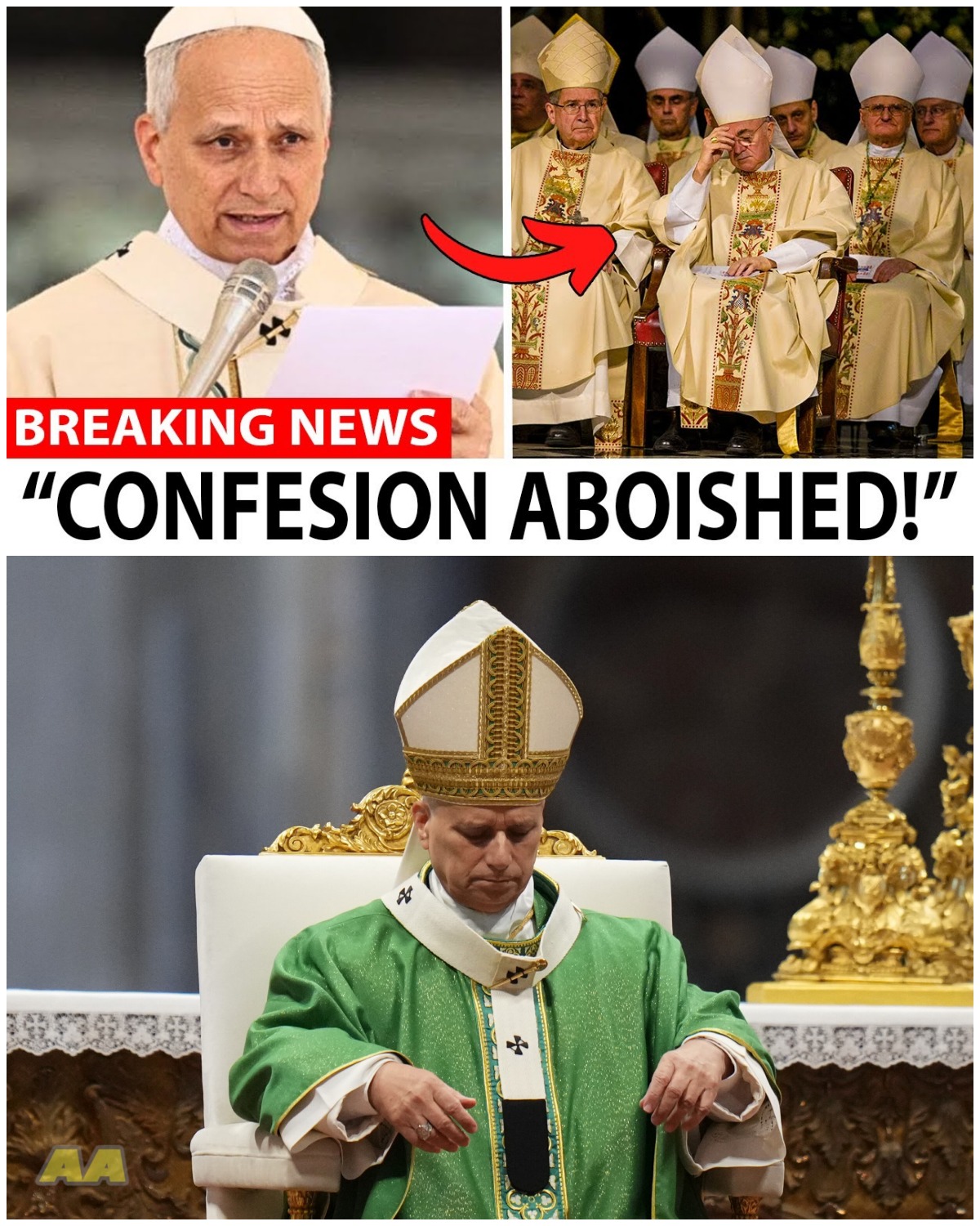 Pope Leo XIV’s SHOCKING Decree Confession to Priests ABOLISHED