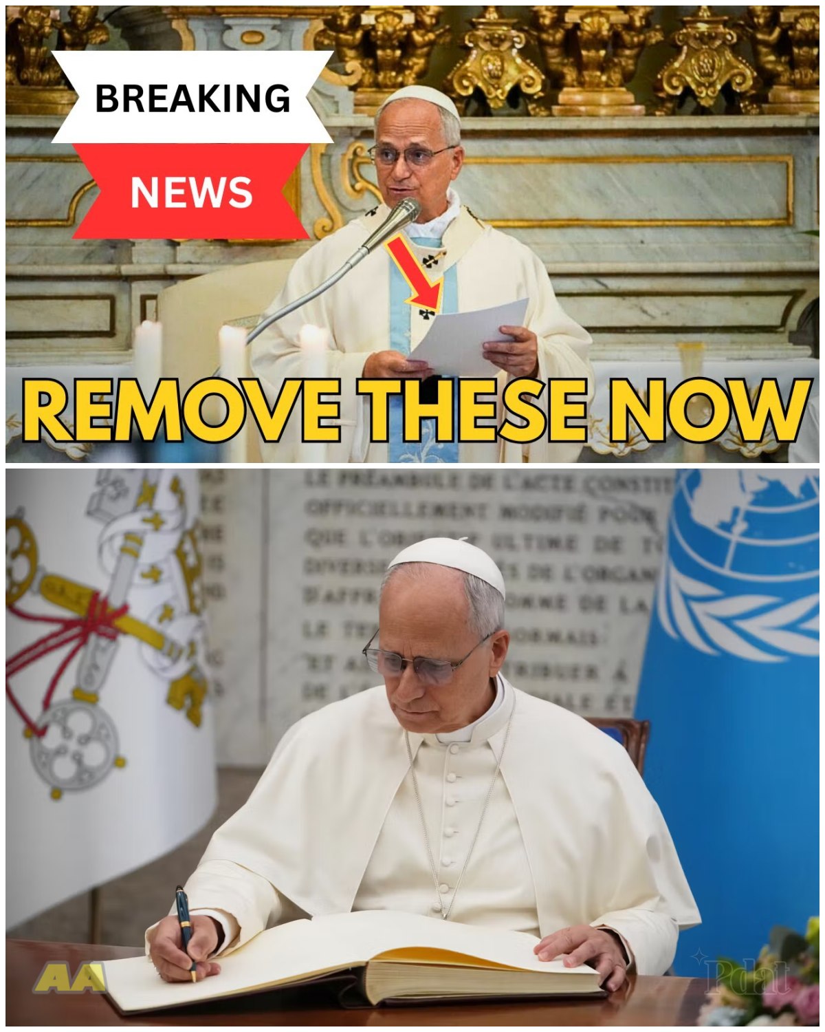 Pope Leo XIV Shocking Warnings; REMOVE THESE 3 ITEMS FROM YOUR LIFE
