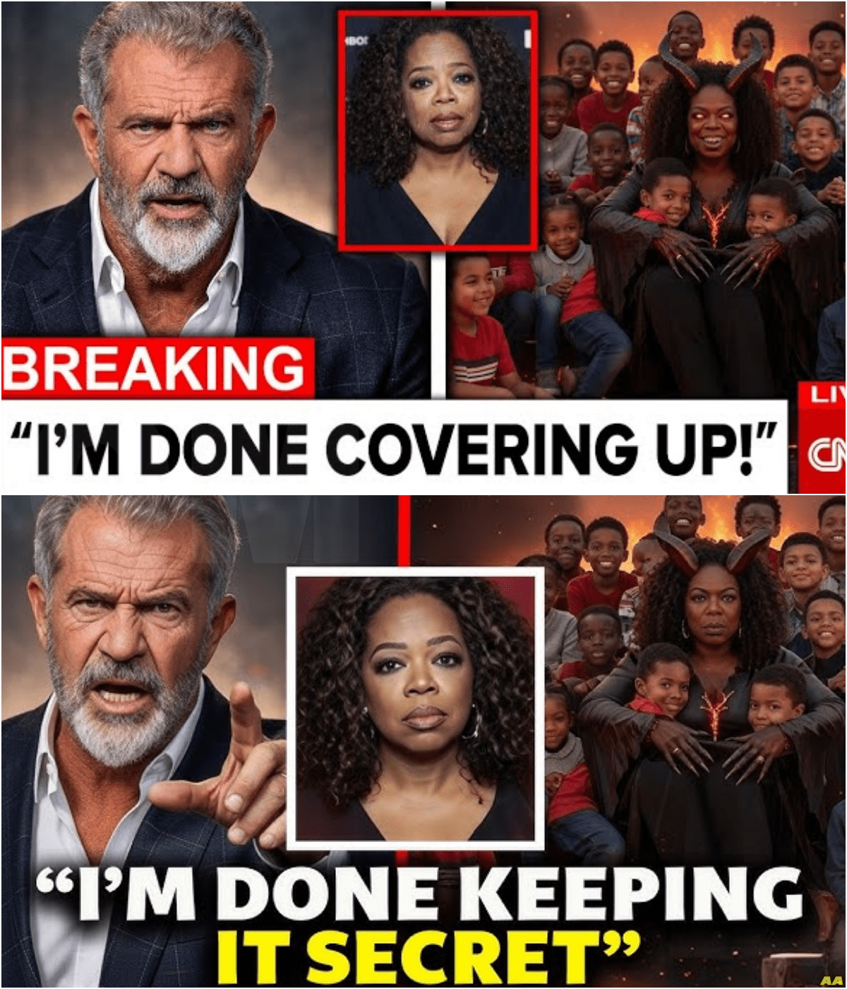 BOMBSHELL Oprah Winfrey in Trouble After Mel Gibson Allegedly Leaks