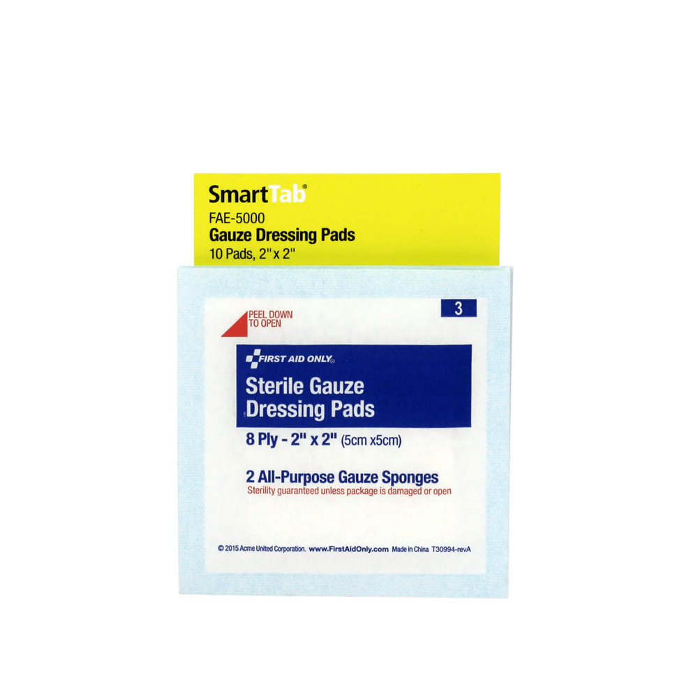 2 in. x 2 in. Gauze Pads US First Aid and Preparedness