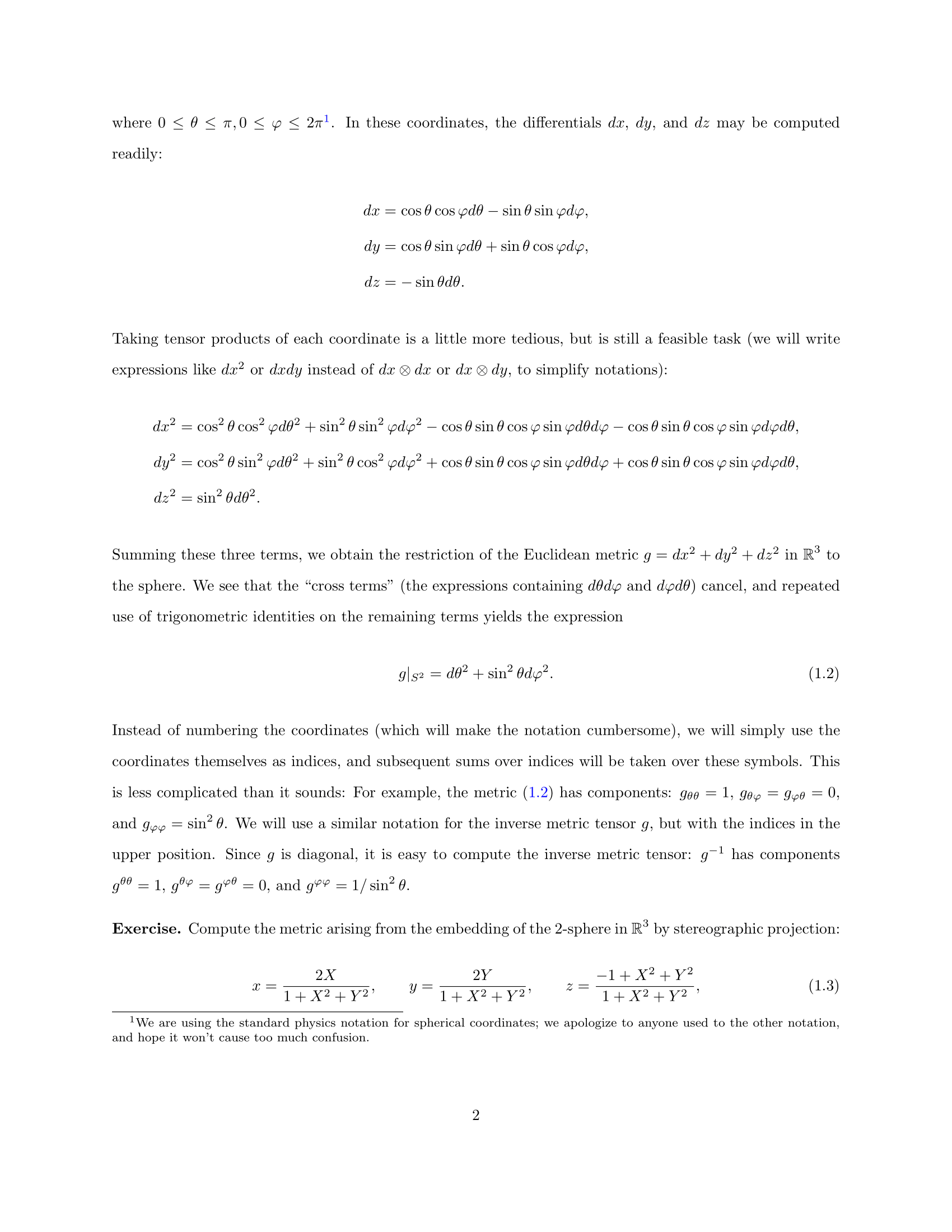 Working Differential Geometry Grad MathUSF