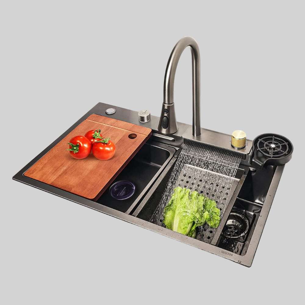 Waterfall Kitchen Sink Set US Gadgets