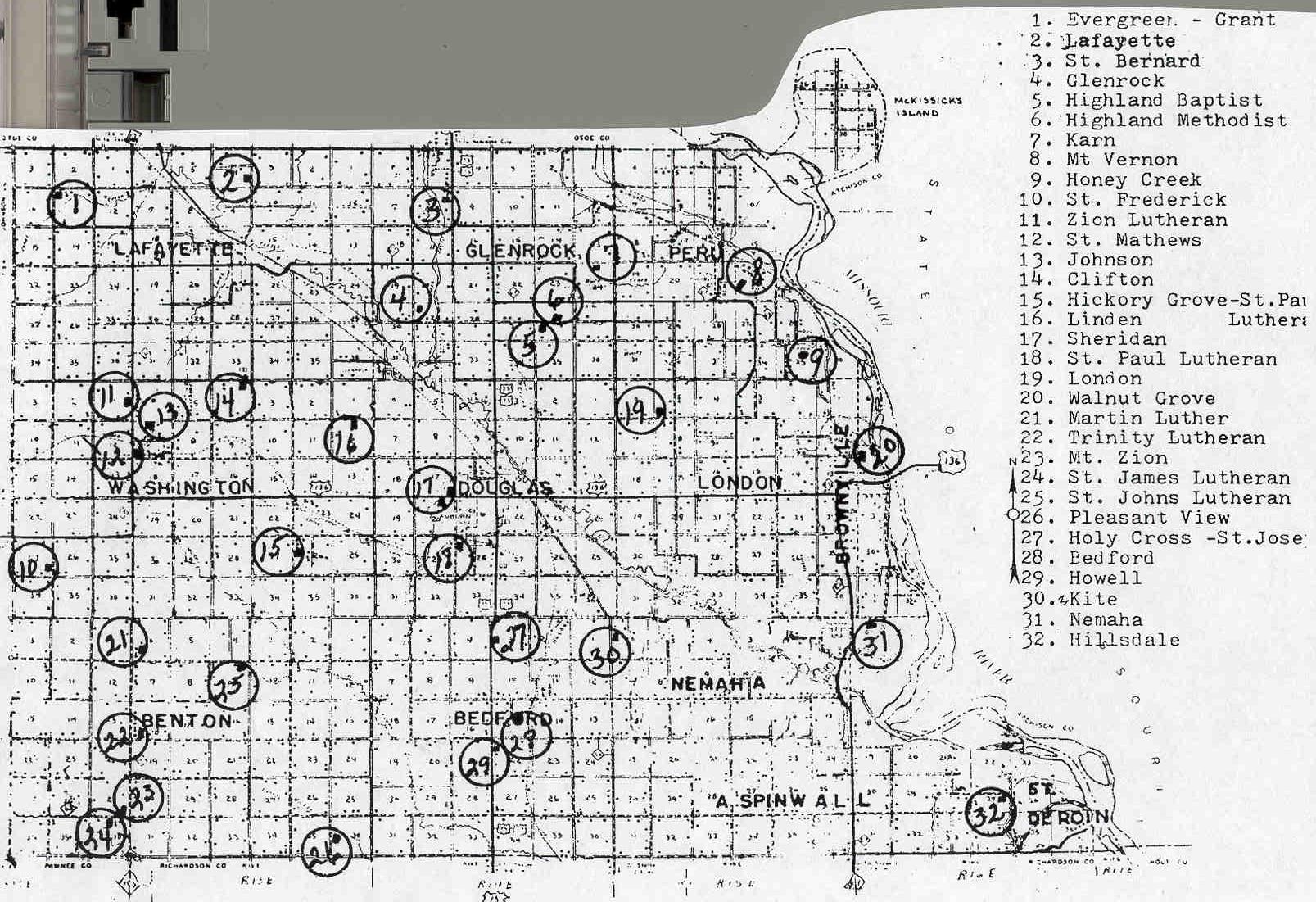 Cemeteries Menu Nemaha Co. NEGen