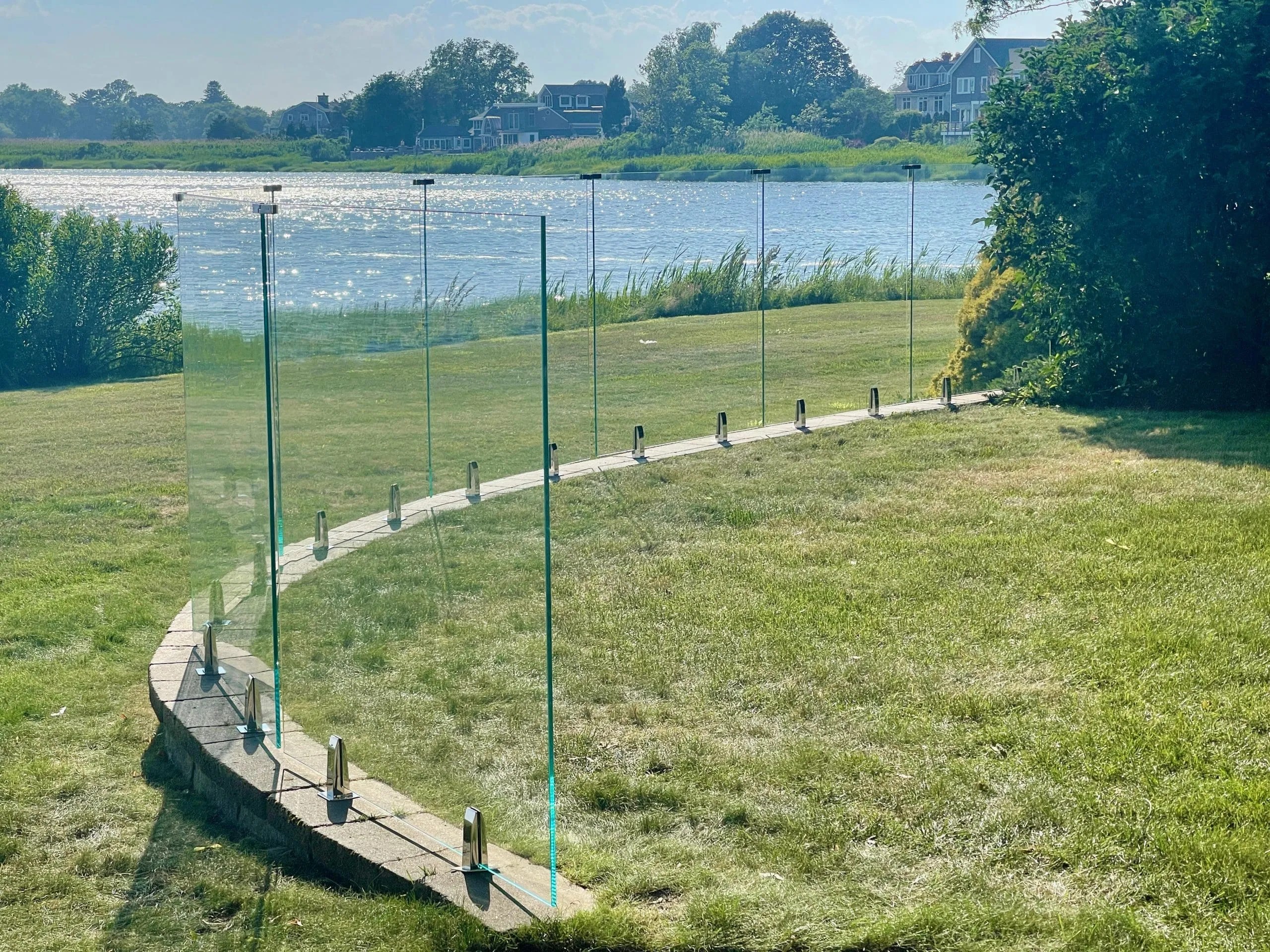 Glass Wind Barriers & Patio Wind Barriers US Glass Fence