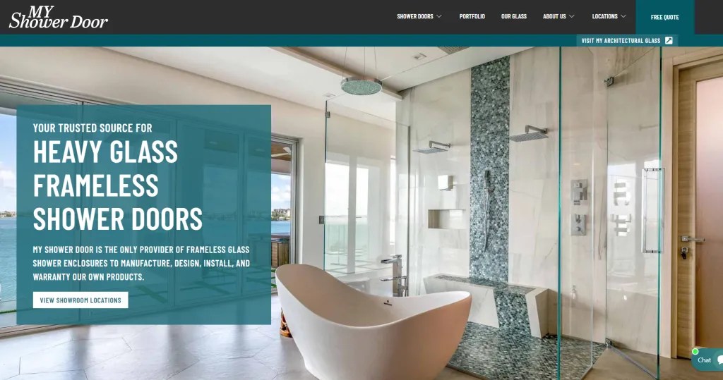 site of the Week MY Shower Door USGlass Magazine & USGNN Headline