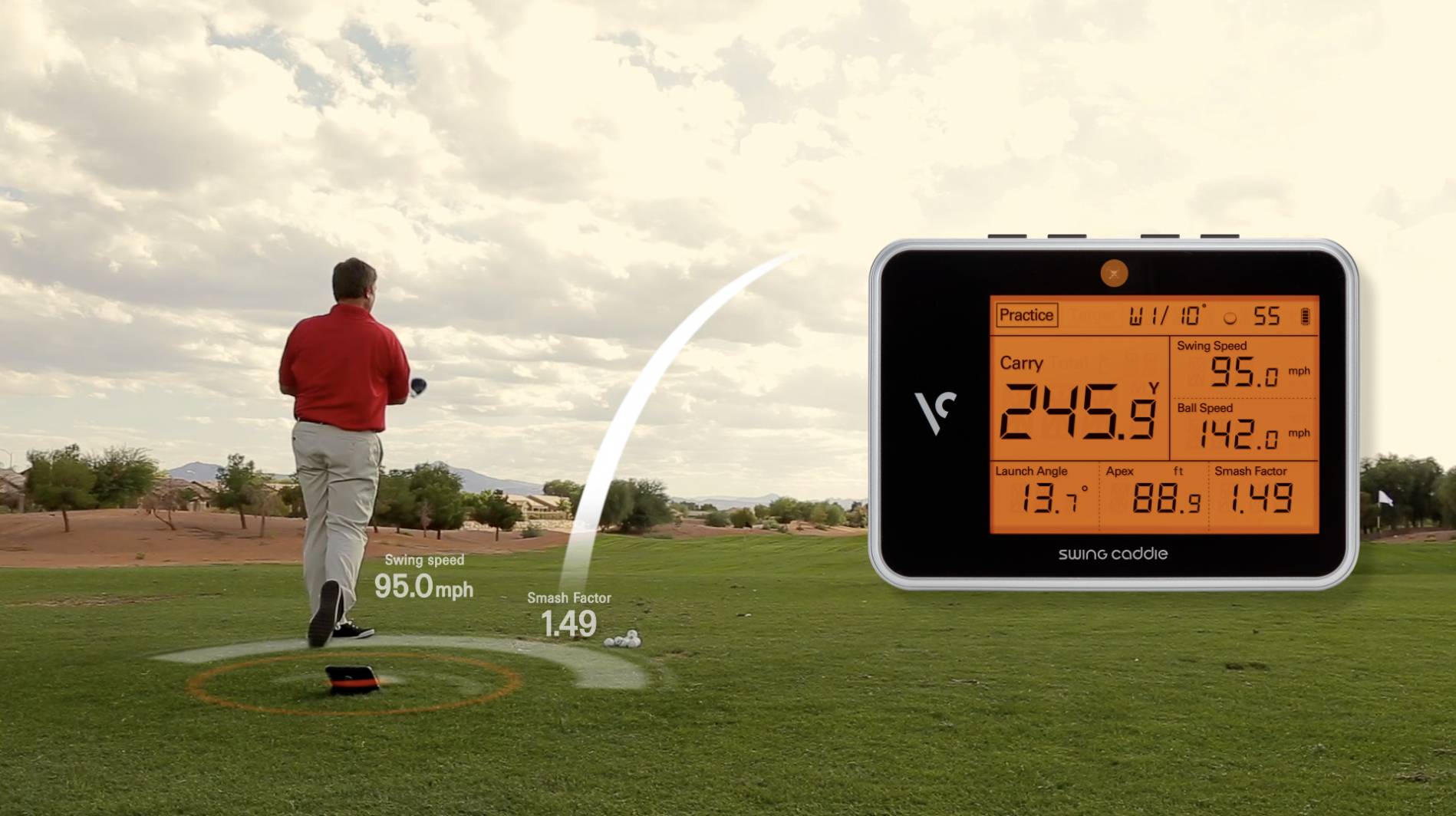 Swing Caddie SC300 Review USGolfTV