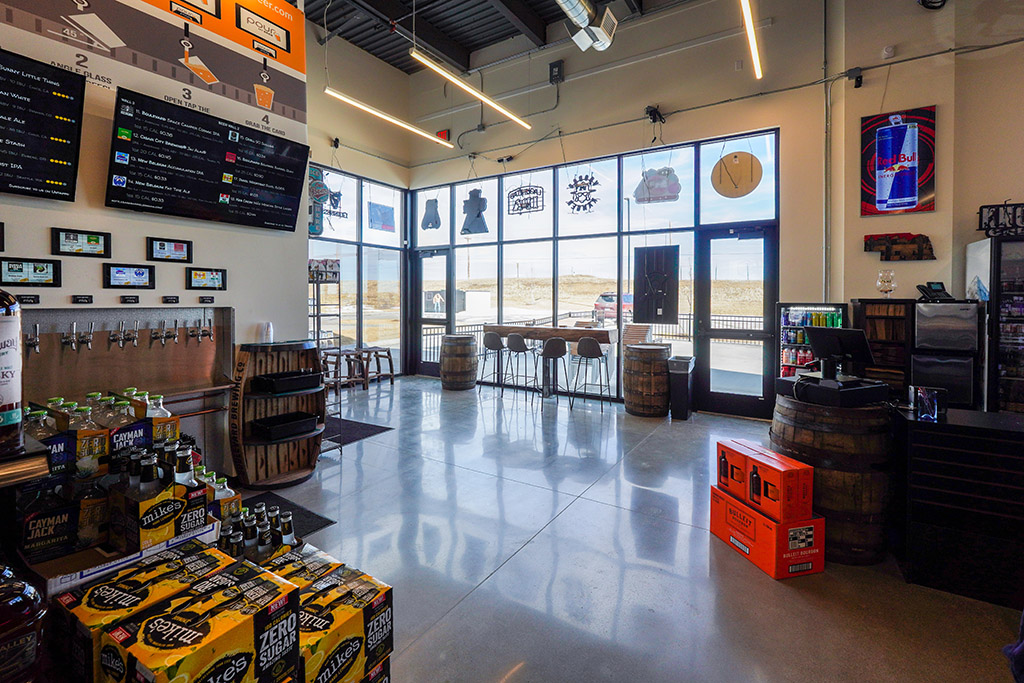 Bottles & Barrels USG Construction