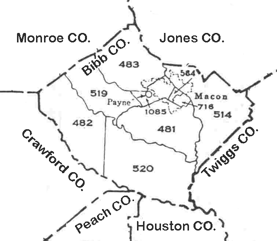 Georgia Militia Districts Map 30 Militia Districts Map Maps Database Source