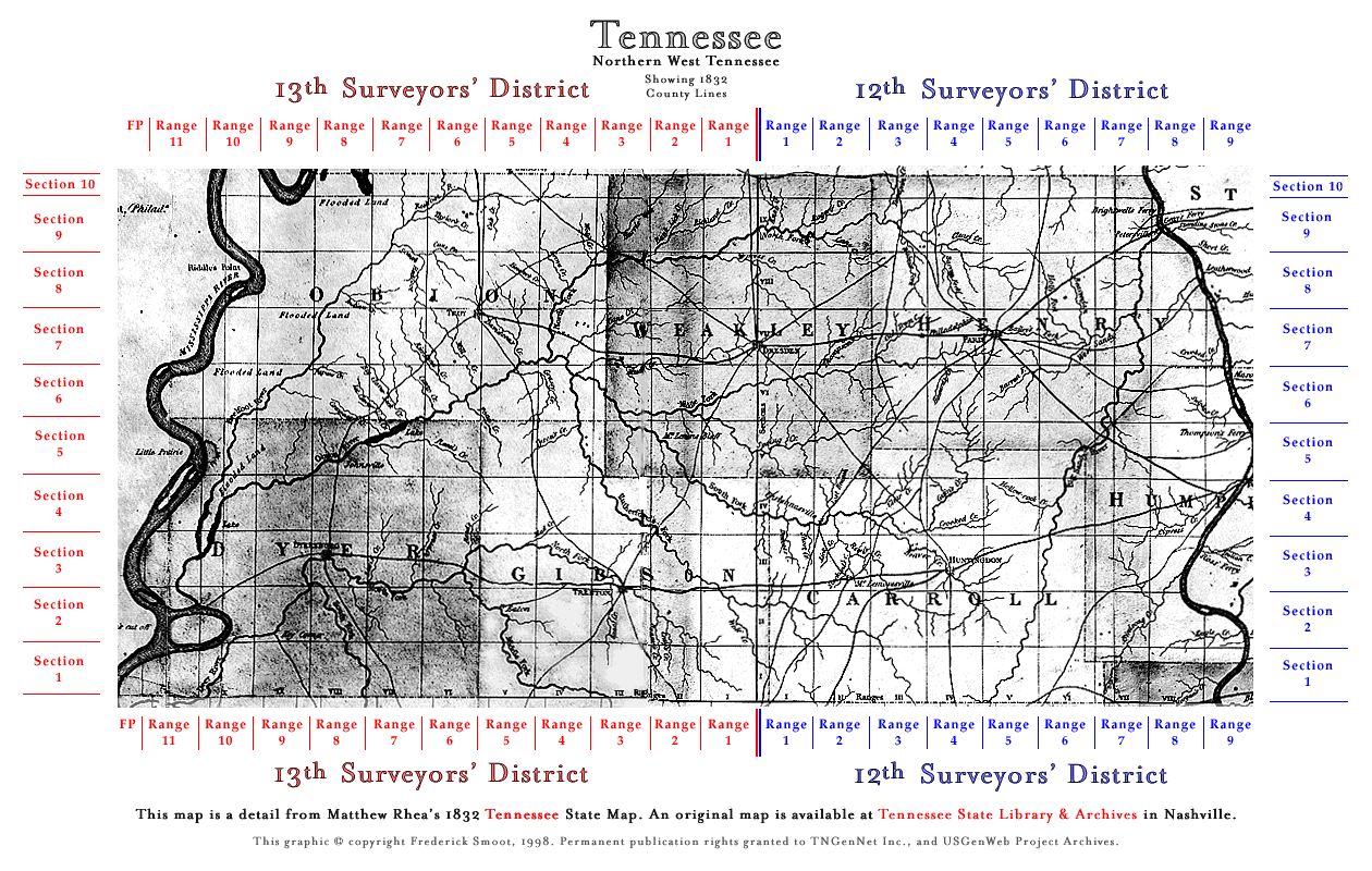 Tennessee maps. Tennessee Digital Map Library. Table of Contents