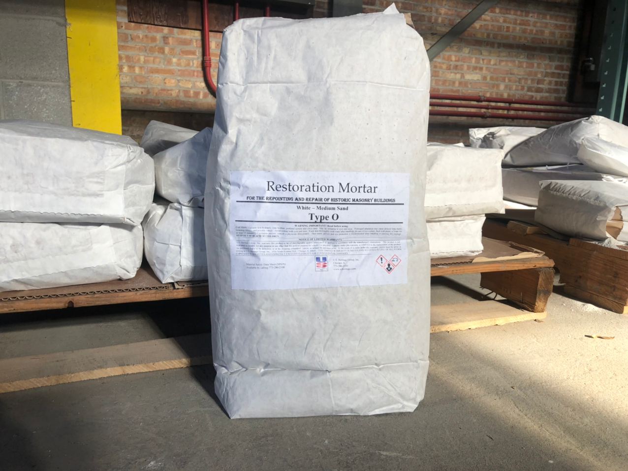 Hydrated Restoration Mortar Type O US Heritage Group