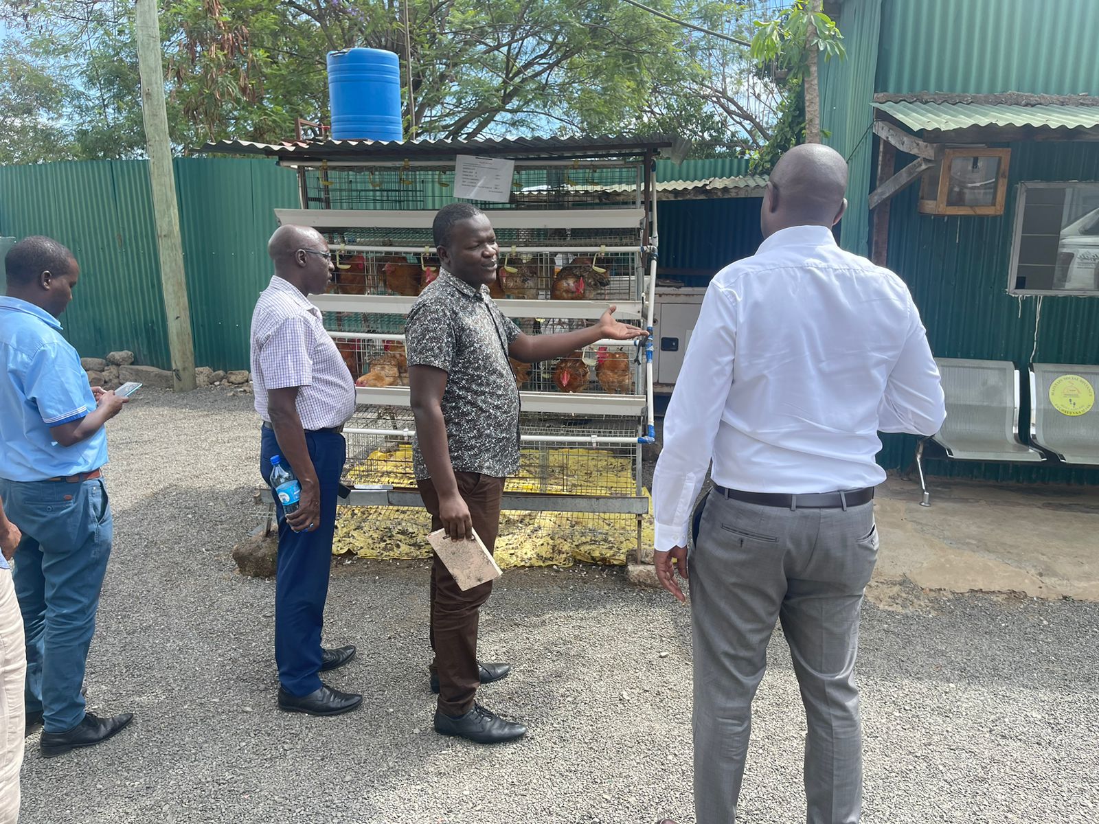 Principal Secretary Mr. Patrick Kilemi visited Chicken Basket Limited