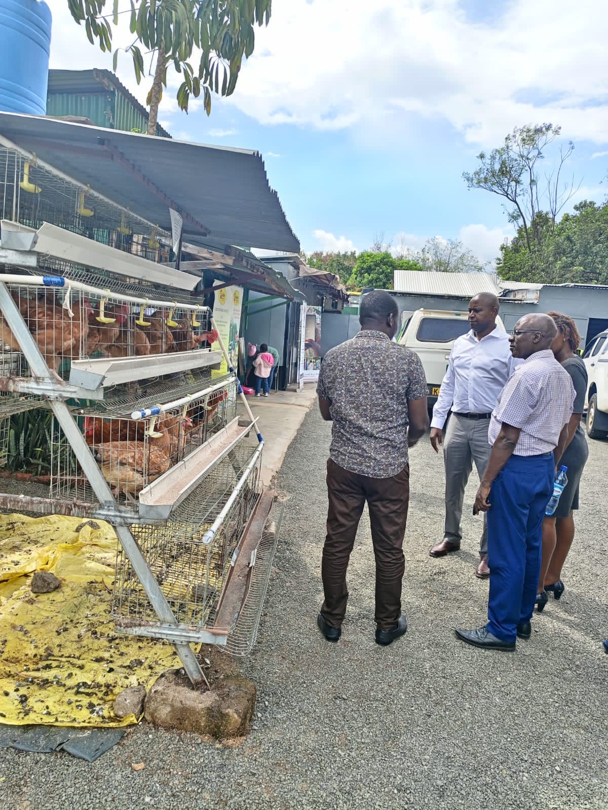 Principal Secretary Mr. Patrick Kilemi visited Chicken Basket Limited